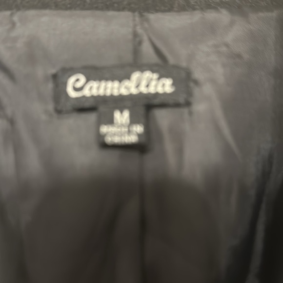 Camellia PeaCoat, Black, Women’s size Medium - Picture 3 of 8